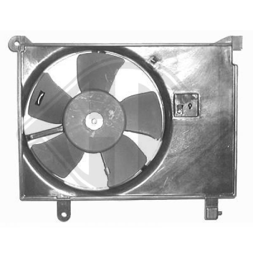 DIEDERICHS Ventilator, condensor, airconditioning