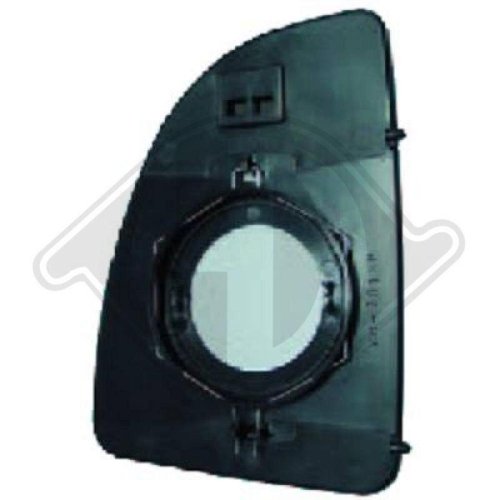 DIEDERICHS Vidro de espelho, espelho retrovisor exterior