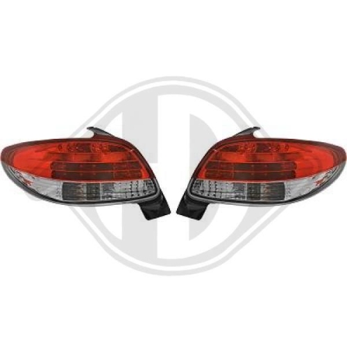 DIEDERICHS Zestaw lampy tylnej HD Tuning