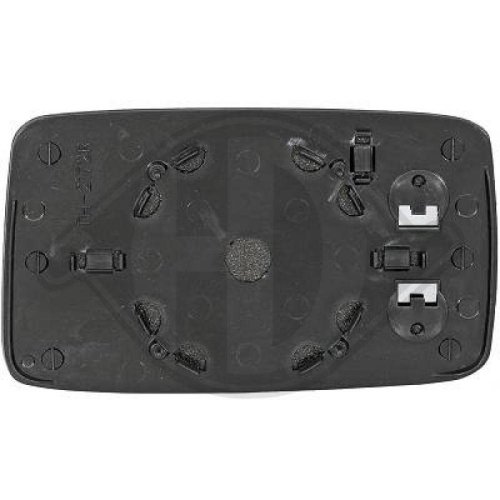 DIEDERICHS Vidro de espelho, espelho retrovisor exterior