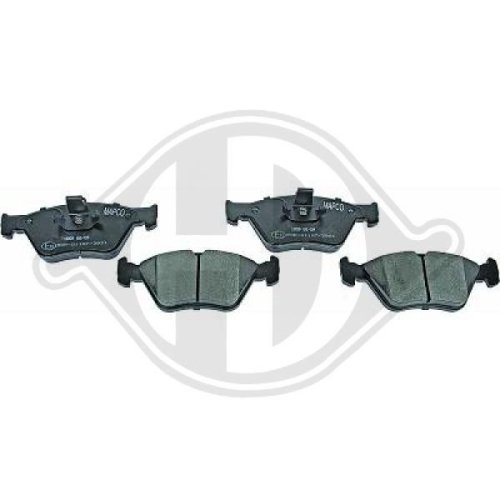 DIEDERICHS Brake Pad Set, disc brake