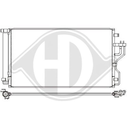 DIEDERICHS Condensor, airconditioning DIEDERICHS Climate