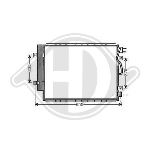 DIEDERICHS Condensor, airconditioning DIEDERICHS Climate