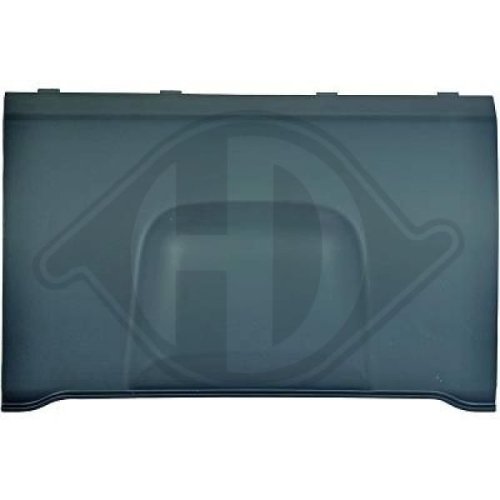 DIEDERICHS Bumper Cover, trailer hitch