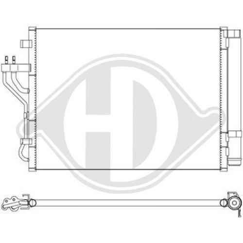 DIEDERICHS Condensor, airconditioning DIEDERICHS Climate DIEDERICHS Condensor, airconditioning DIEDERICHS Climate
