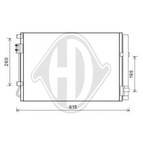 DIEDERICHS Condensor, airconditioning DIEDERICHS Climate