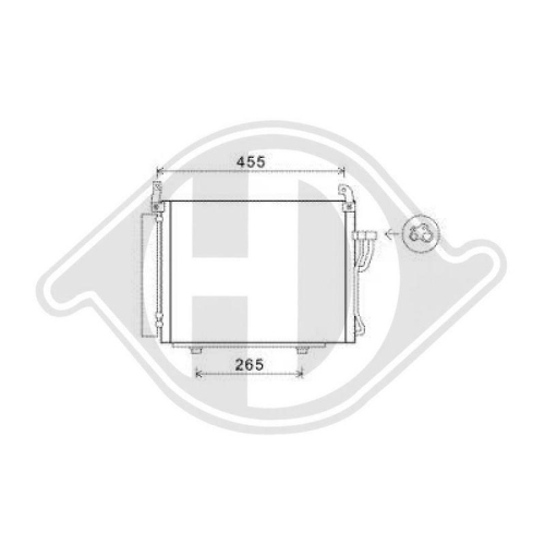 DIEDERICHS Condensor, airconditioning DIEDERICHS Climate