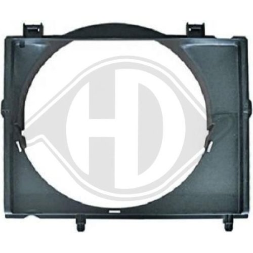 DIEDERICHS Cowling, radiator fan