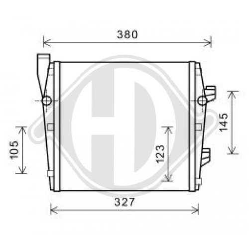 DIEDERICHS Radiator, engine cooling DIEDERICHS Climate