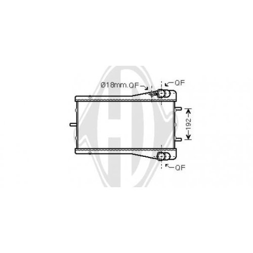 DIEDERICHS Radiator, engine cooling DIEDERICHS Climate