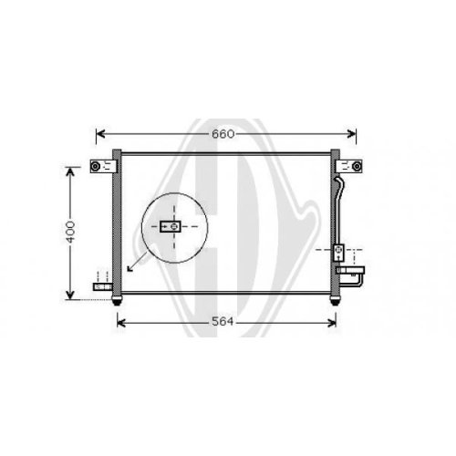 DIEDERICHS Condensor, airconditioning DIEDERICHS Climate