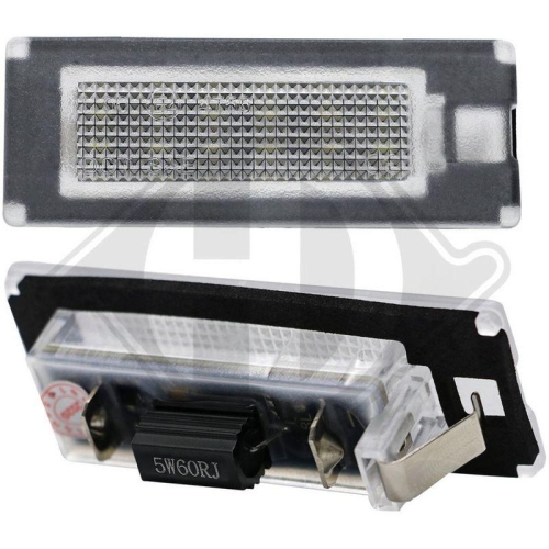 DIEDERICHS Kentekenlamp HD Tuning