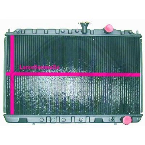 DIEDERICHS Radiator, engine cooling