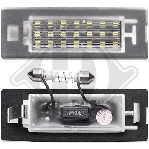 DIEDERICHS Kentekenlamp HD Tuning