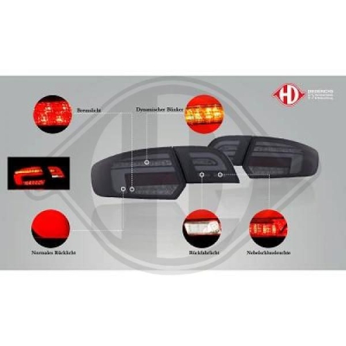 DIEDERICHS Tail Light Assembly Set HD Tuning