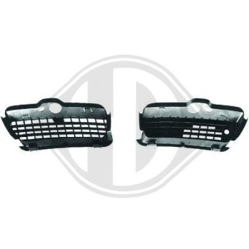 DIEDERICHS Ventilation Grilles, bumper Priority Parts