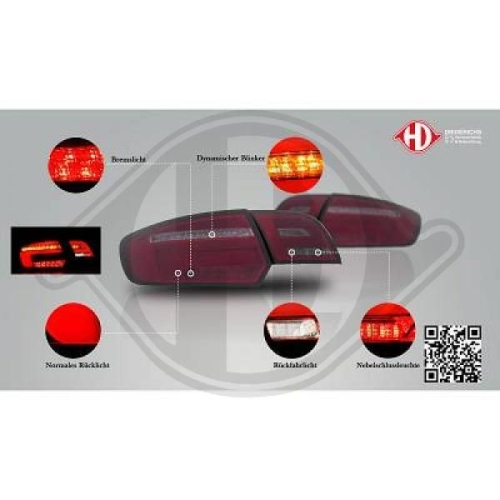 DIEDERICHS Tail Light Assembly Set HD Tuning