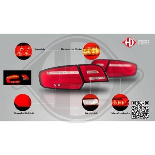 DIEDERICHS Tail Light Assembly Set HD Tuning