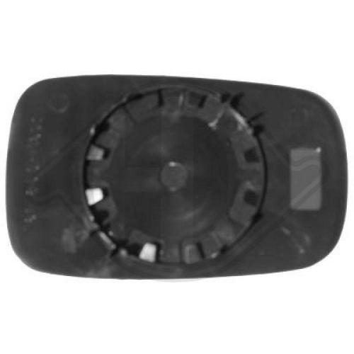 DIEDERICHS Vidro de espelho, espelho retrovisor exterior