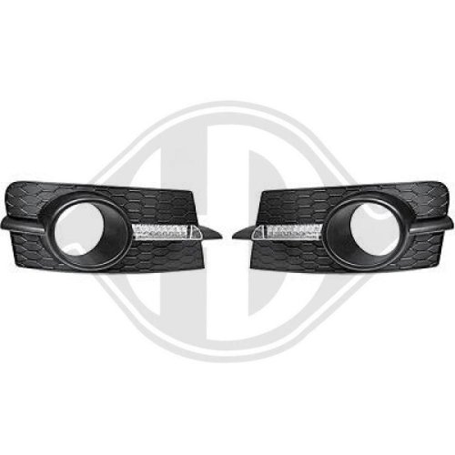 DIEDERICHS Grille de ventilation, pare-chocs HD Tuning