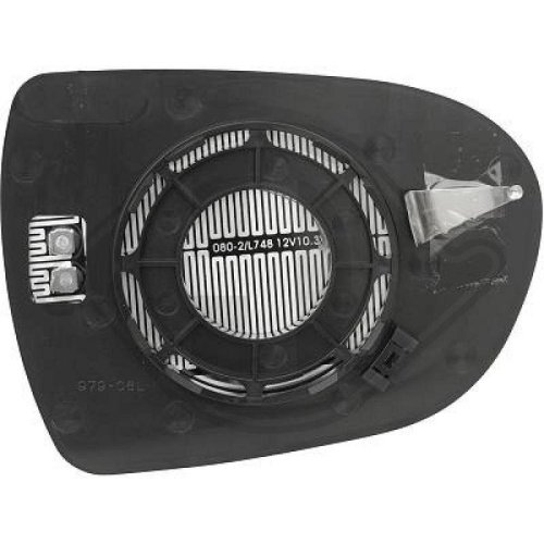 DIEDERICHS Vidro de espelho, espelho retrovisor exterior