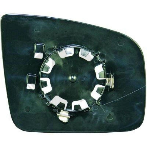 DIEDERICHS Vidro de espelho, espelho retrovisor exterior