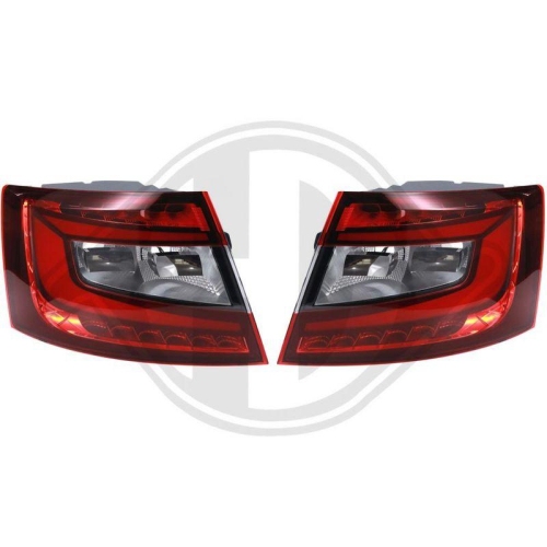 DIEDERICHS Jogo de farolins traseiros HD Tuning