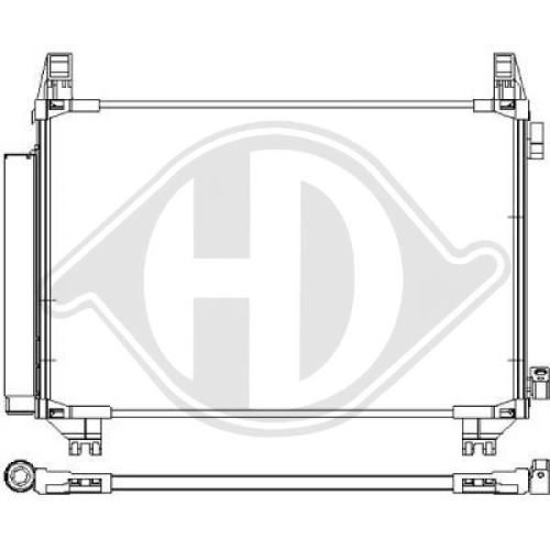 DIEDERICHS Condensor, airconditioning DIEDERICHS Climate