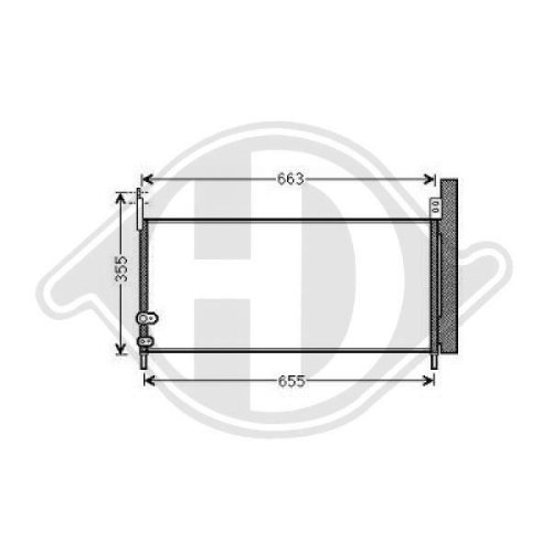 DIEDERICHS Конденсатор, кондиционер DIEDERICHS Climate