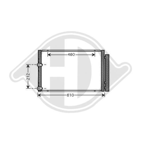 DIEDERICHS Condensor, airconditioning DIEDERICHS Climate