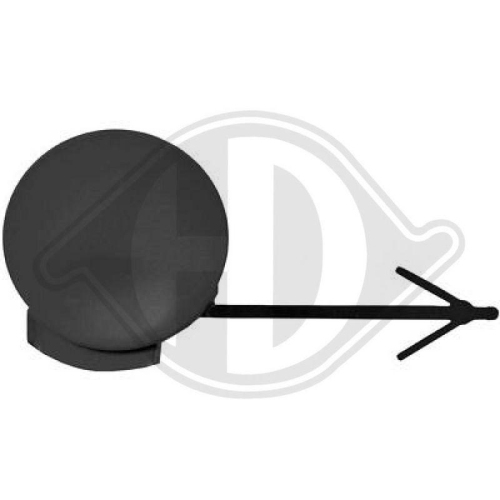 DIEDERICHS Заслонка, буксирный крюк Priority Parts