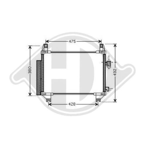 DIEDERICHS Конденсатор, кондиционер DIEDERICHS Climate