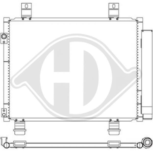 DIEDERICHS Condensor, airconditioning DIEDERICHS Climate