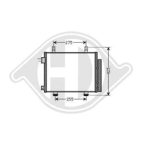 DIEDERICHS Condenser, air conditioning DIEDERICHS Climate