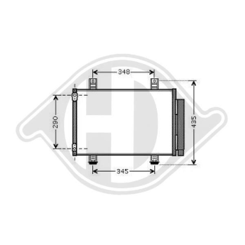 DIEDERICHS Condensor, airconditioning DIEDERICHS Climate