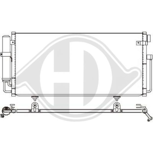 DIEDERICHS Condensor, airconditioning DIEDERICHS Climate