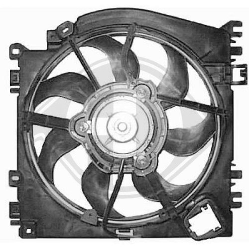 DIEDERICHS Ventilateur, refroidissement du moteur