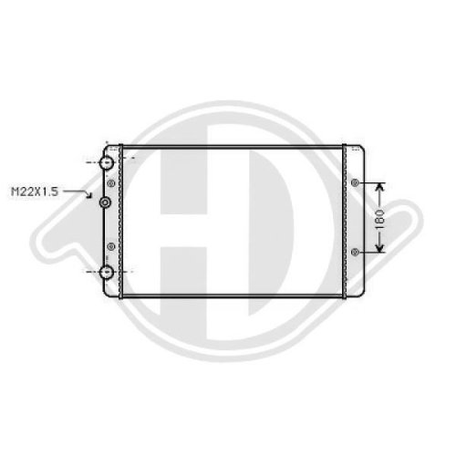 DIEDERICHS Kühler, Motorkühlung DIEDERICHS Climate