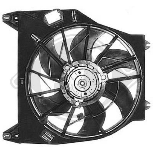 DIEDERICHS Ventilador, refrigeración del motor