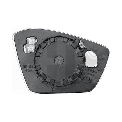 DIEDERICHS Cristal de espejo, retrovisor exterior