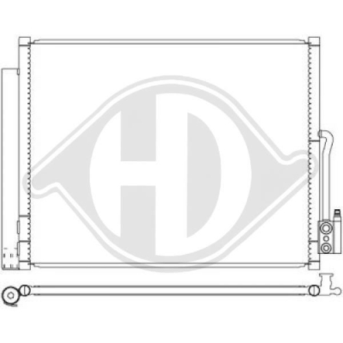 DIEDERICHS Condenser, air conditioning DIEDERICHS Climate