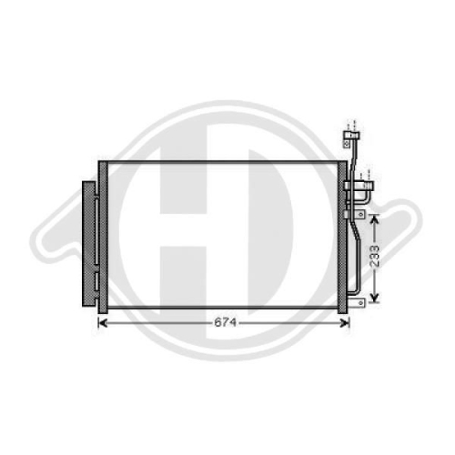 DIEDERICHS Condensor, airconditioning DIEDERICHS Climate