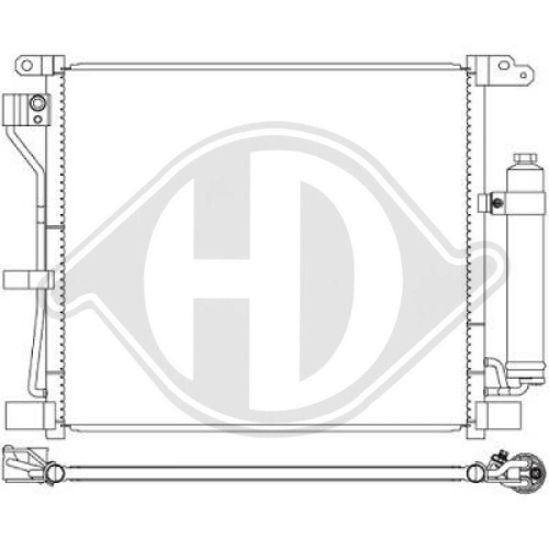 DIEDERICHS Condensor, airconditioning DIEDERICHS Climate DIEDERICHS Condensor, airconditioning DIEDERICHS Climate