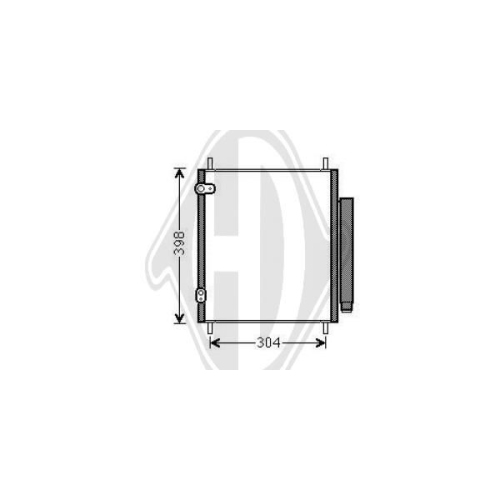 DIEDERICHS Condensor, airconditioning DIEDERICHS Climate