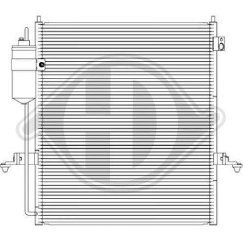 DIEDERICHS Condenser, air conditioning DIEDERICHS Climate