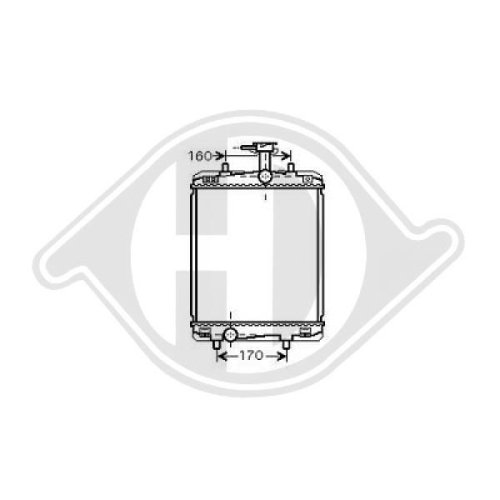 DIEDERICHS Chłodnica, układ chłodzenia silnika DIEDERICHS Climate