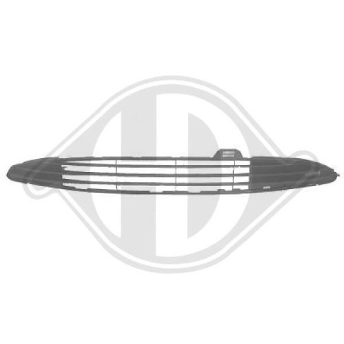 DIEDERICHS Ventilatiegrille, bumper Priority Parts