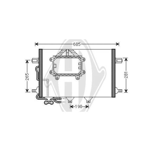 DIEDERICHS Condensor, airconditioning DIEDERICHS Climate