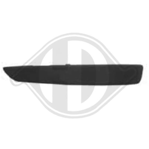 DIEDERICHS Trim/Protection Strip, bumper Priority Parts