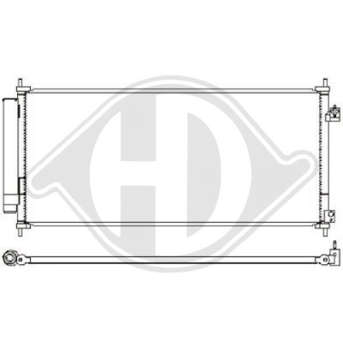 DIEDERICHS Condenser, air conditioning DIEDERICHS Climate